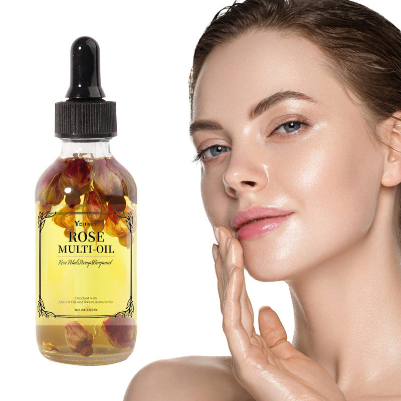 rose essential oil moisturizing scraping fever compound men's and women's SPA body massage essence